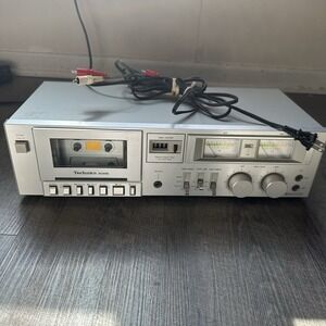 Technics RS-M205‎ Cassette Deck Tape Recorder Player Japan Works Needs New Belts